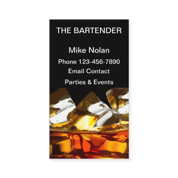 Bartender Whiskey Glass