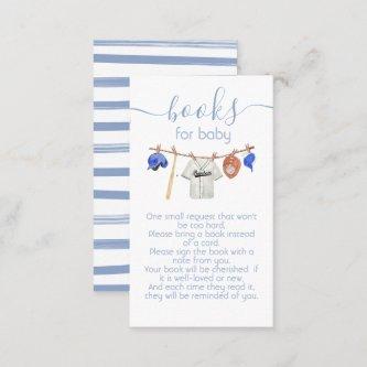 Baseball Clothesline Baby Shower Books for baby