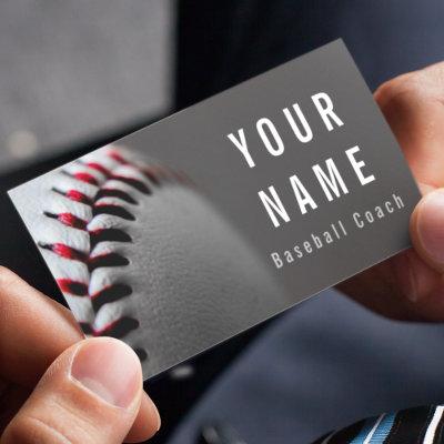 Baseball Coach Add Your Name Team Player Modern