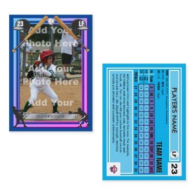 Baseball Trading Card Miami Frt - Custom Stats