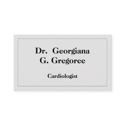 Basic and Minimalist Cardiologist