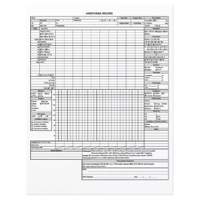 Basic Anesthesia Record