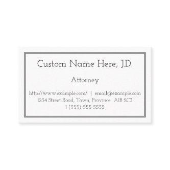 Basic Attorney