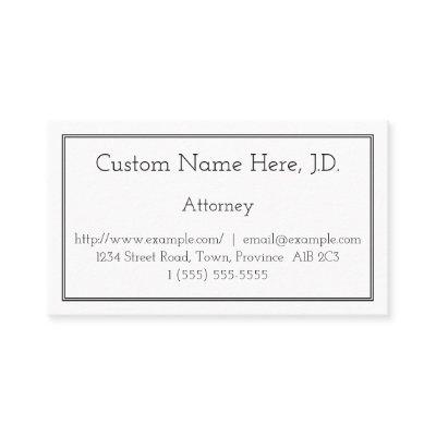 Basic Attorney