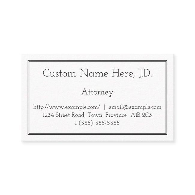 Basic Attorney