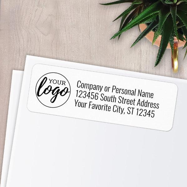 Basic Office Business Logo Address Label