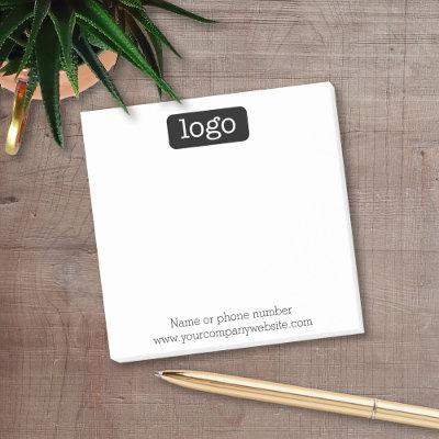 Basic Office or Business Logo or photo Post-it Notes