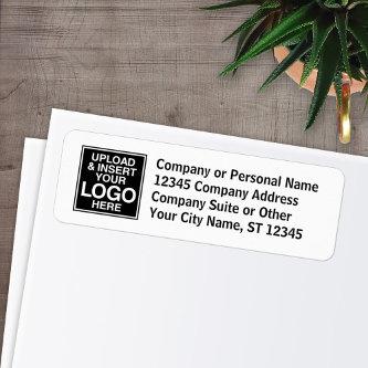 Basic Office or Business - with 4 lines of text Label