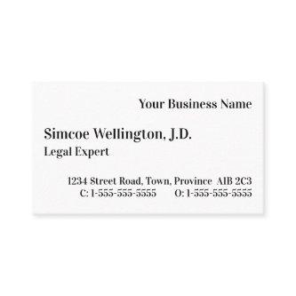 Basic, Professional Lawyer