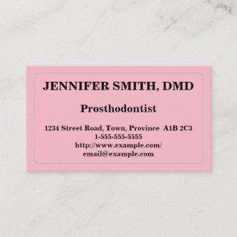 Basic Prosthodontist