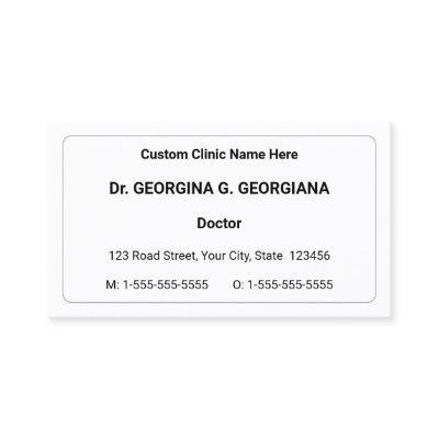 Basic, Simple, Healthcare Specialist