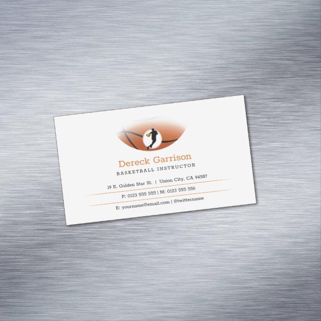 Basketball Instructor | Coach | Trainer  Magnet