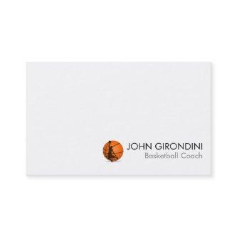 Basketball Instructor Modern Trendy UV Matte