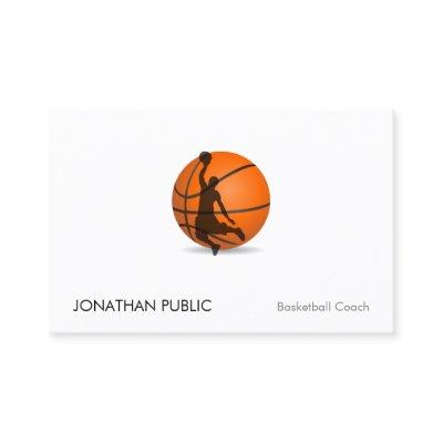 Basketball Trainer Coach Modern Professional