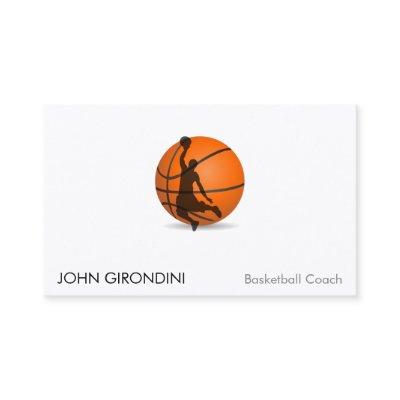 Basketball Trainer Coach Modern Trendy UV Gloss