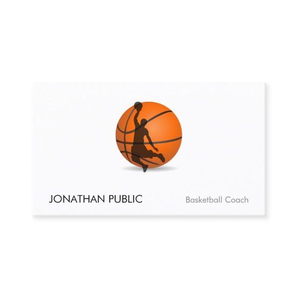 Basketball Trainer Coach Professional Template