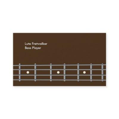 Bassist  Template Bass Guitar Neck