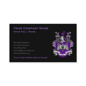 Bat Crest Purple -  (Customize)