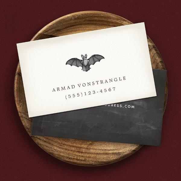 Bat Vampire Calling Card