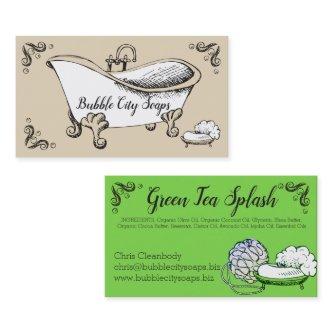 Bathtub handmade soap bath salts