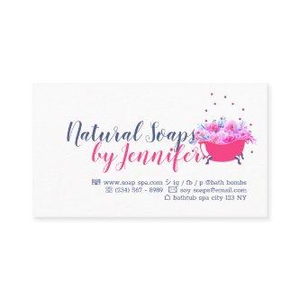 Bathtub Soap Bubble Pink