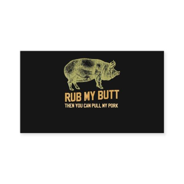 BBQ | BBQ Grill Pig Funny Pork Id Smoke That Roast Loyalty Card