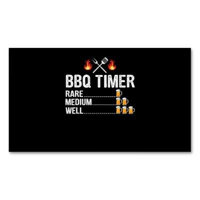 BBQ | BBQ Timer Drinking Grilling Grill Beer  Magnet