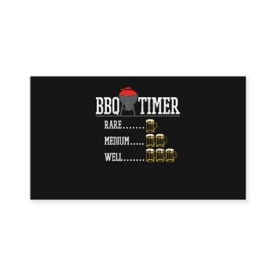 BBQ | BBQ Timer Funny Beer Steak Grilling Grill