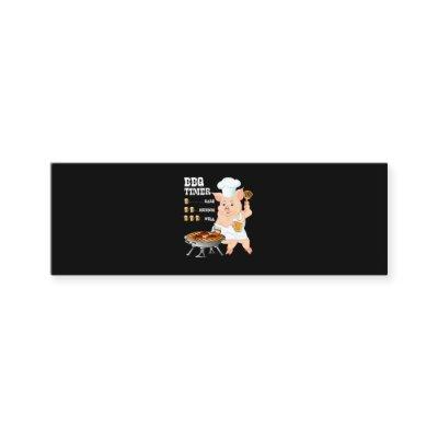 BBQ | BBQ Timer Pig Grill Barbecue Beer Lover Men Mini