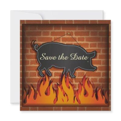 BBQ Cookout Pig Pickin' ! Save The Date