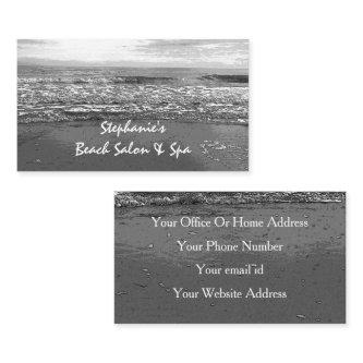 Beach Black White Artistic Ocean Sea Cool Tropical