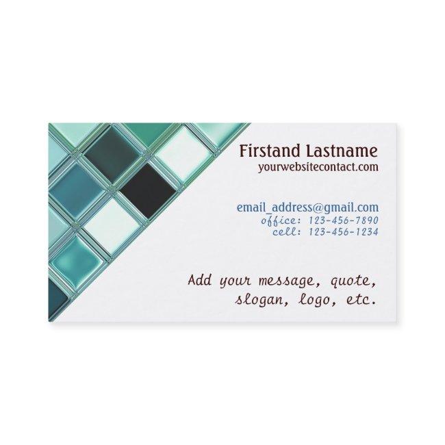 Beach Glass Mosaic Tile Art