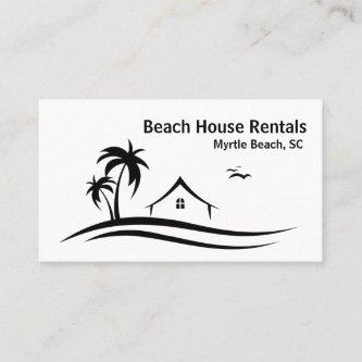 Beach House Vacation Rental Minimalistic