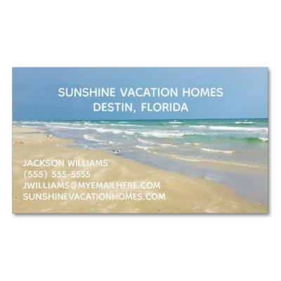 Beach House Vacation Rental Real Estate Company  Magnet