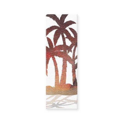 Beach Palm Trees Sunset Calling Card