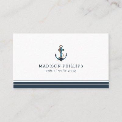 Beach Real Estate Agent Anchor Nautical Themed