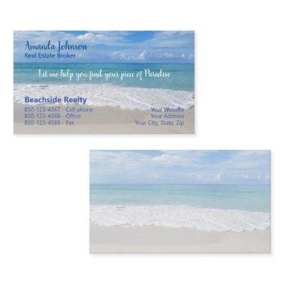Beach Real Estate Piece of Paradise   Sea Foam