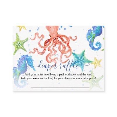 Beach Seahorse Octopus Starfish Colorful Baby