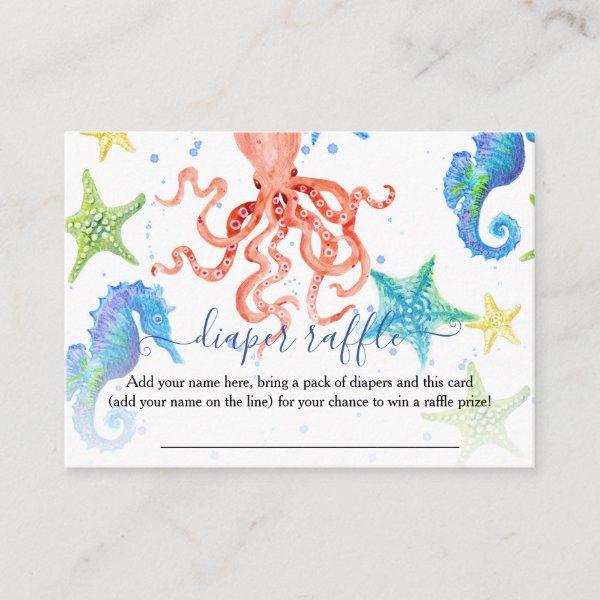 Beach Seahorse Octopus Starfish Colorful Baby