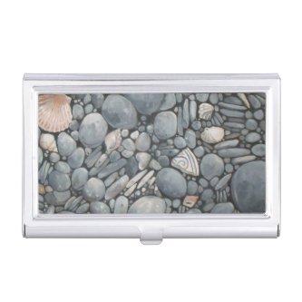 Beach Stones Shells Pebbles Rocks Painting Art  Holder
