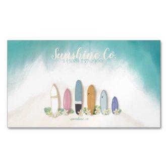 Beachy sunshine and sand  magnet