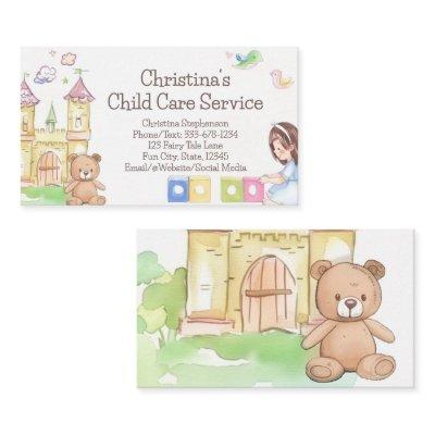 Bear and Blocks Child Daycare Babysitter Childcare