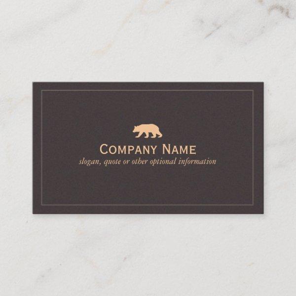 Bear Business  Card