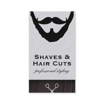 Beard and Mustache Shave and Cuts Appointment Card