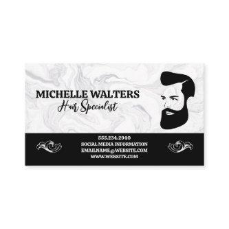 Bearded Man and Hair Style | Marble