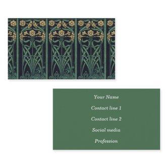 Beautiful Book Spine Calling Card