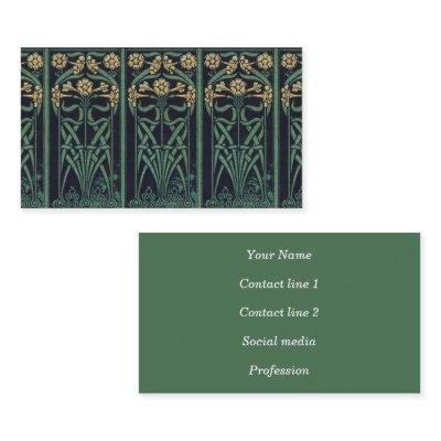 Beautiful Book Spine Calling Card