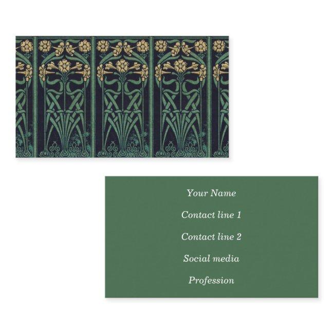 Beautiful Book Spine Calling Card