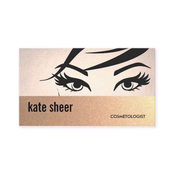 Beautiful Eyelashes and Brows Cosmetologist