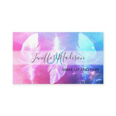Beautiful Feathers in Space.